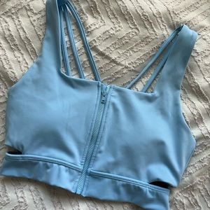 Buff Bunny Blizzard Zip Up Sports Bra